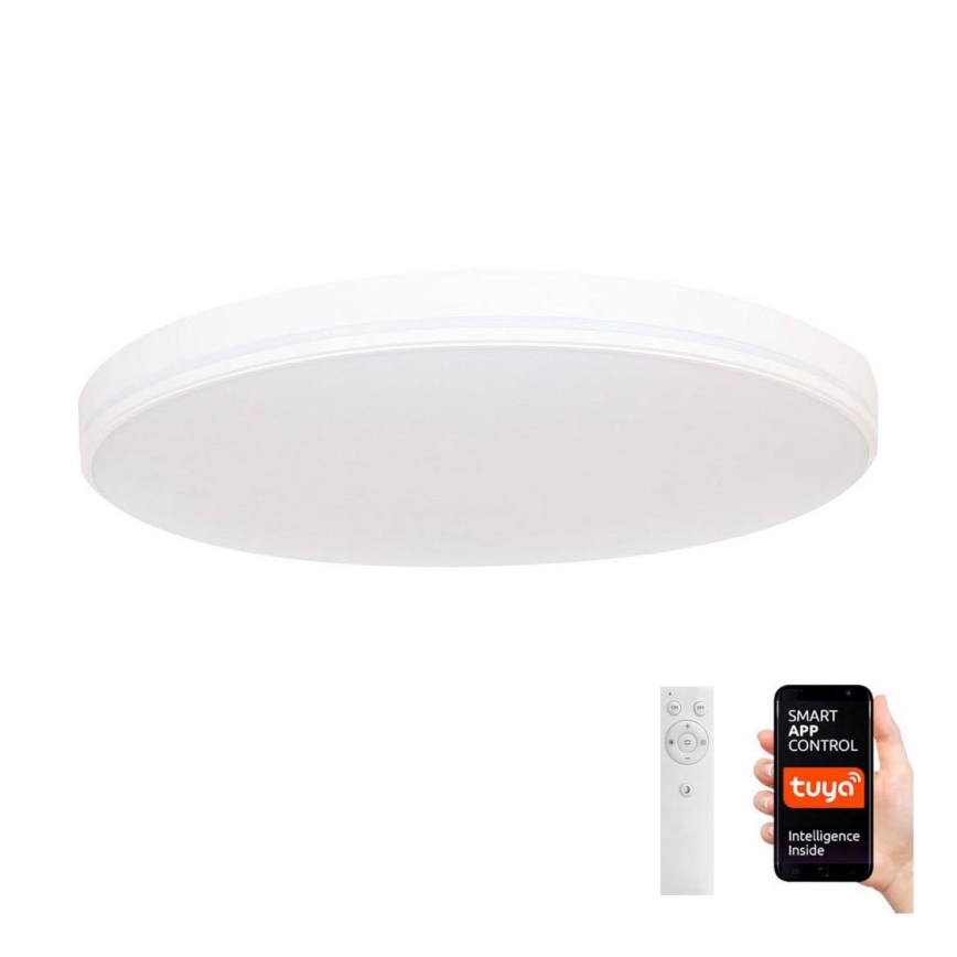 Immax NEO 07149-W40 - LED Zatemnitvena stropna svetilka NEO LITE AREAS LED/24W/230V Tuya Wi-Fi bela + Daljinski upravljalnik