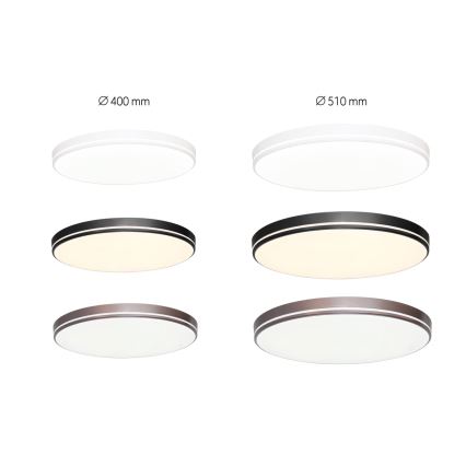 Immax NEO 07149-W51 - LED Zatemnitvena stropna svetilka NEO LITE AREAS LED/48W/230V Tuya Wi-Fi bela + Daljinski upravljalnik