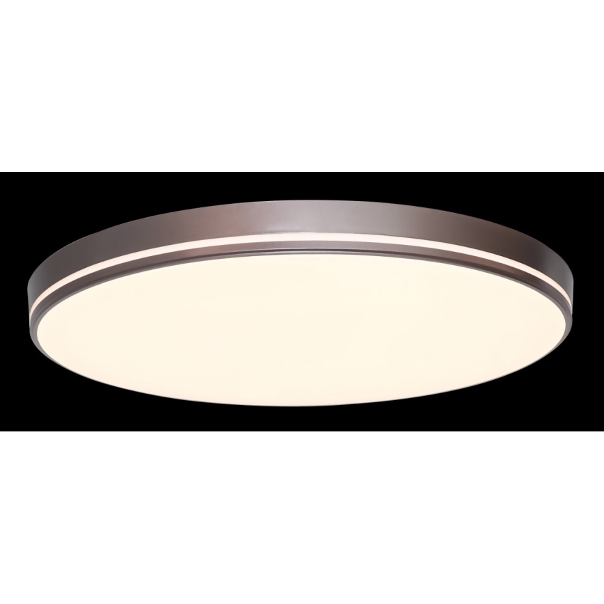 Immax NEO 07150-C40 - LED Zatemnitvena stropna svetilka NEO LITE AREAS LED/24W/230V Tuya Wi-Fi rjava + Daljinski upravljalnik