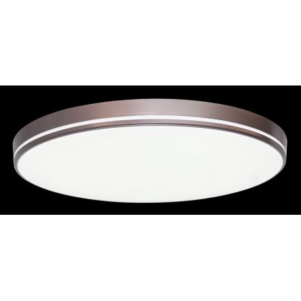 Immax NEO 07150-C40 - LED Zatemnitvena stropna svetilka NEO LITE AREAS LED/24W/230V Tuya Wi-Fi rjava + Daljinski upravljalnik