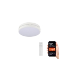 Immax NEO 07153-W30 - LED Zatemnitvena stropna svetilka NEO LITE PERFECTO LED/24W/230V Wi-Fi Tuya white + Daljinski upravljalnik