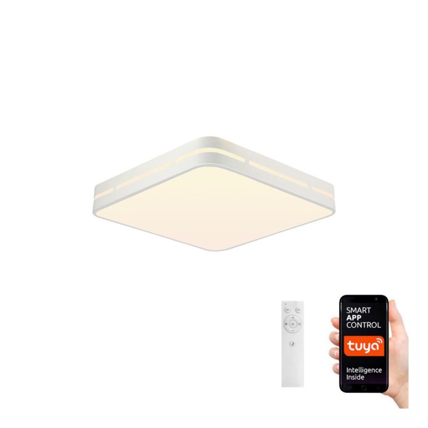 Immax NEO 07155-W30 - LED Zatemnitvena stropna svetilka NEO LITE PERFECTO LED/24W/230V Wi-Fi Tuya bela + Daljinski upravljalnik