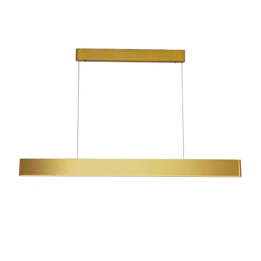 Immax NEO 07157-G120X - LED RGB+CCTW Zatemnitveni lestenec na vrvici MILANO LED/40W/230V Tuya zlata