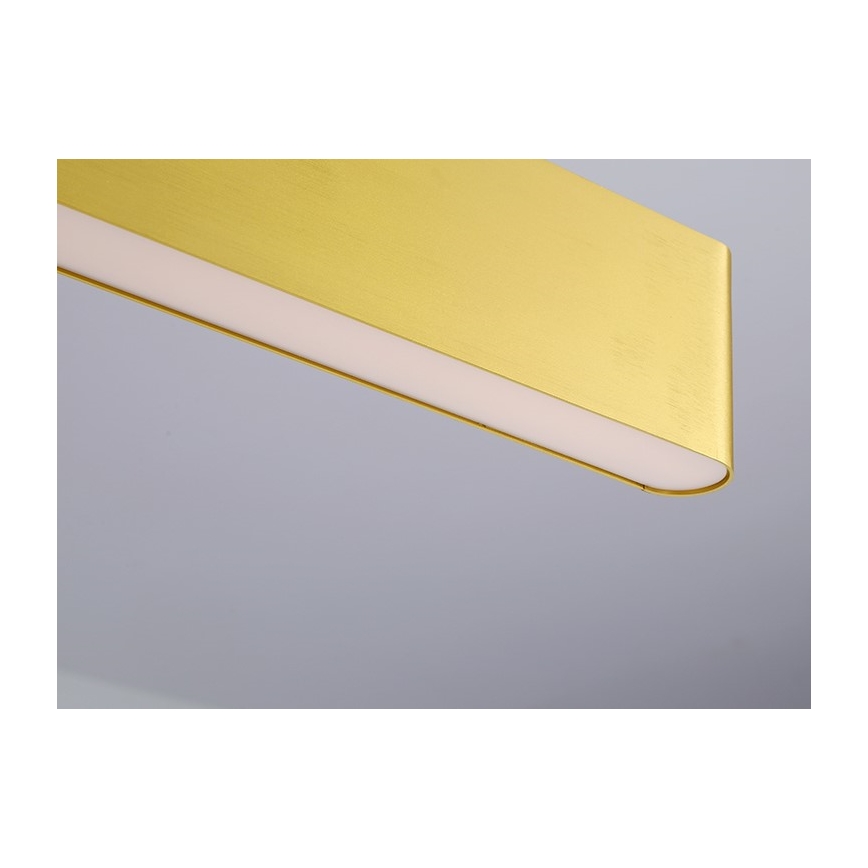 Immax NEO 07157-G120X - LED RGB+CCTW Zatemnitveni lestenec na vrvici MILANO LED/40W/230V Tuya zlata
