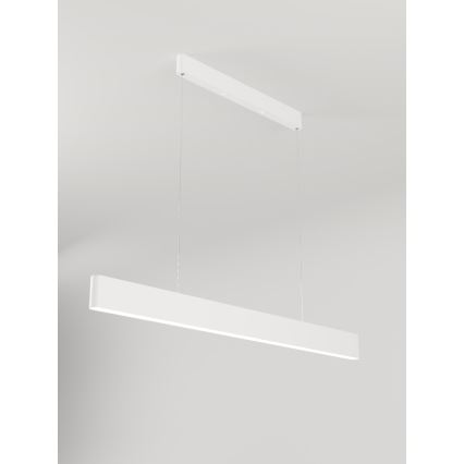 Immax NEO 07157-W120X - LED RGB+CCT Zatemnitveni lestenec na vrvici MILANO LED/40W/230V Tuya bela