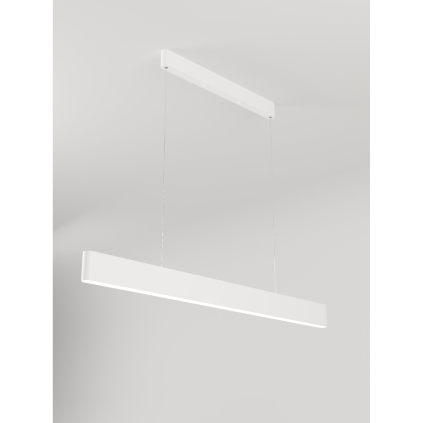 Immax NEO 07157-W120X - LED RGB+CCT Zatemnitveni lestenec na vrvici MILANO LED/40W/230V Tuya bela