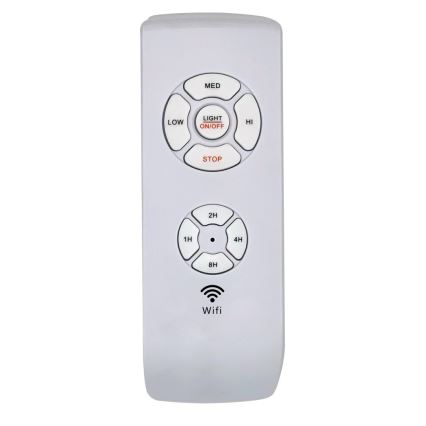 Immax NEO 07165-S - LED Stropni ventilator ELEGANTE LED/18W/230V hrast Wi-Fi Tuya + Daljinski upravljalnik