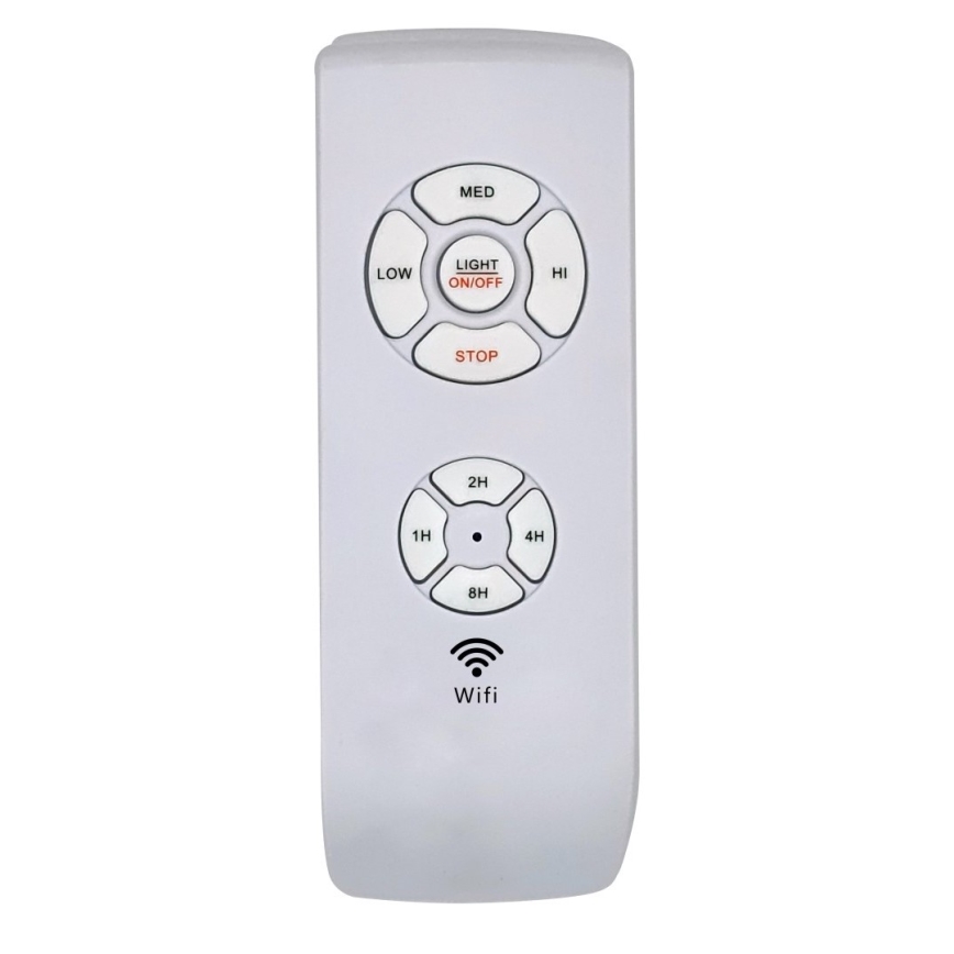 Immax NEO 07165-S - LED Stropni ventilator ELEGANTE LED/18W/230V hrast Wi-Fi Tuya + Daljinski upravljalnik