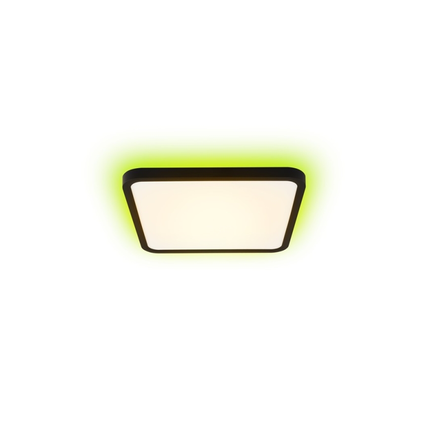 Immax NEO 07167-B40 - LED RGB+CCT Zatemnitvena stropna svetilka NEO LITE TUDO LED/50W/230V Wi-Fi Tuya črna + Daljinski upravljalnik