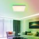 Immax NEO 07168-W40 - LED RGB+CCT Zatemnitvena stropna svetilka NEO LITE TUDO LED/50W/230V Wi-Fi Tuya bela + Daljinski upravljalnik
