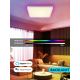 Immax NEO 07168-W40 - LED RGB+CCT Zatemnitvena stropna svetilka NEO LITE TUDO LED/50W/230V Wi-Fi Tuya bela + Daljinski upravljalnik