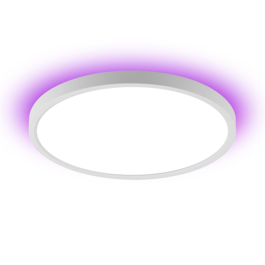 Immax NEO 07169-W60 - LED RGB+CCT Zatemnitvena stropna svetilka NEO LITE TUDO 65W/230V 2700-6500K Wi-Fi Tuya + Daljinski upravljalnik bela