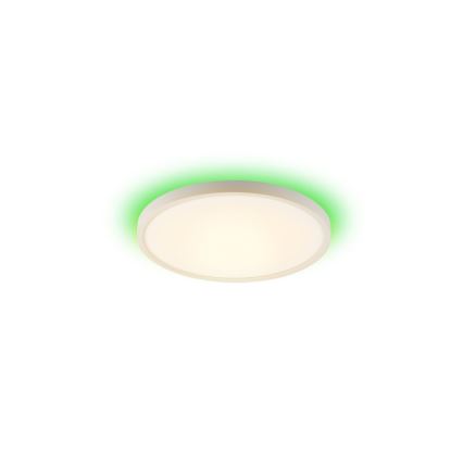 Immax NEO 07169-W60 - LED RGB+CCT Zatemnitvena stropna svetilka NEO LITE TUDO 65W/230V 2700-6500K Wi-Fi Tuya + Daljinski upravljalnik bela