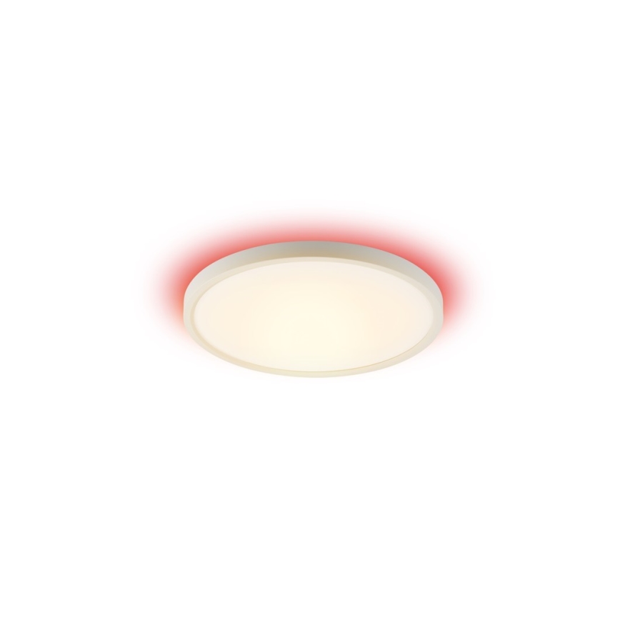 Immax NEO 07169-W60 - LED RGB+CCT Zatemnitvena stropna svetilka NEO LITE TUDO 65W/230V 2700-6500K Wi-Fi Tuya + Daljinski upravljalnik bela