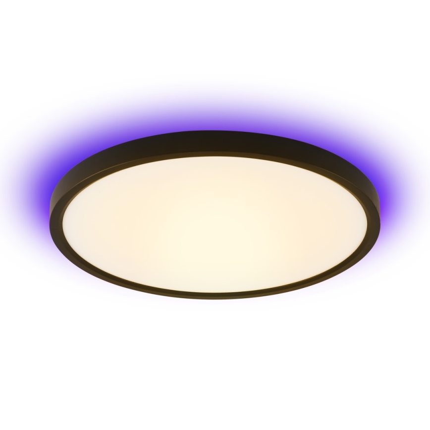 Immax NEO 07170-B60 - LED RGB+CCT Zatemnitvena stropna svetilka NEO LITE TUDO LED/65W/230V 2700-6500K Wi-Fi Tuya črna + Daljinski upravljalnik