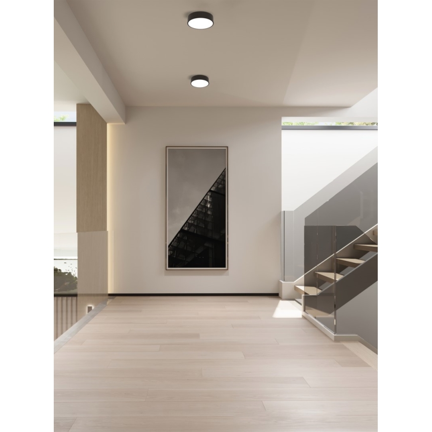 Immax NEO 07200L - LED Zatemnitvena stropna svetilka RONDATE LED/18W/230V 3000-6000K pr. 25 cm črna Tuya + Daljinski upravljalnik