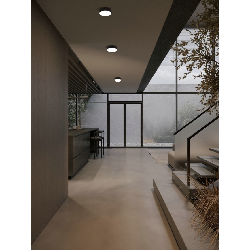 Immax NEO 07200L - LED Zatemnitvena stropna svetilka RONDATE LED/18W/230V 3000-6000K pr. 25 cm črna Tuya + Daljinski upravljalnik