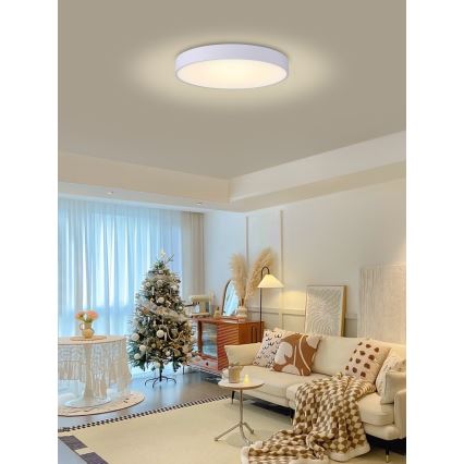 Immax NEO 07206L - LED Zatemnitvena stropna svetilka RONDATE LED/53W/230V bela Tuya + Daljinski upravljalnik