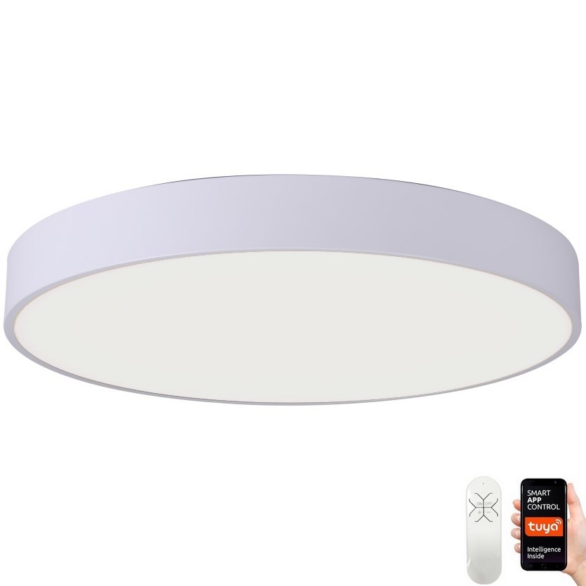 Immax NEO 07206L - LED Zatemnitvena stropna svetilka RONDATE LED/53W/230V bela Tuya + Daljinski upravljalnik