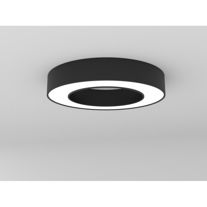 Immax NEO 07209L - LED Zatemnitvena stropna svetilka PASTEL LED/53W/230V 60 cm črna Tuya + Daljinski upravljalnik