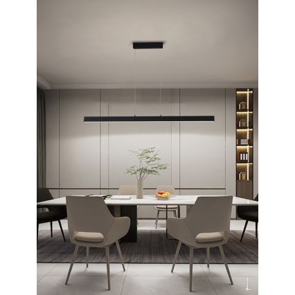 Immax NEO 07234L - LED Zatemnitveni lestenec na vrvici NEO LITE TRIANGOLO LED/28W/230V Wi-Fi Tuya 2700-6500K + Daljinski upravljalnik