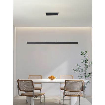 Immax NEO 07234L - LED Zatemnitveni lestenec na vrvici NEO LITE TRIANGOLO LED/28W/230V Wi-Fi Tuya 2700-6500K + Daljinski upravljalnik