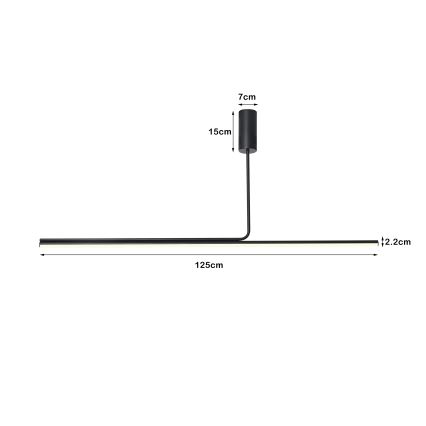 Immax NEO 07235L - LED Zatemnitveni lestenec na drogu NEO LITE ASTA LED/28W/230V Wi-Fi Tuya 2700-6500K + Daljinski upravljalnik