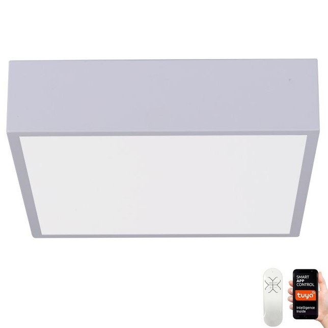 Immax NEO 07238L - LED Zatemnitvena stropna svetilka CANTO LED/22W/230V bela Tuya + Daljinski upravljalnik