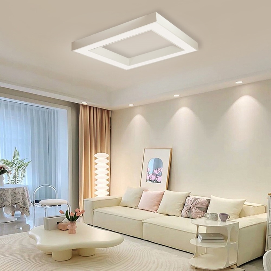 Immax NEO 07240L - LED Zatemnitvena stropna svetilka CANTO LED/60W/230V 2700-6500K Tuya bela