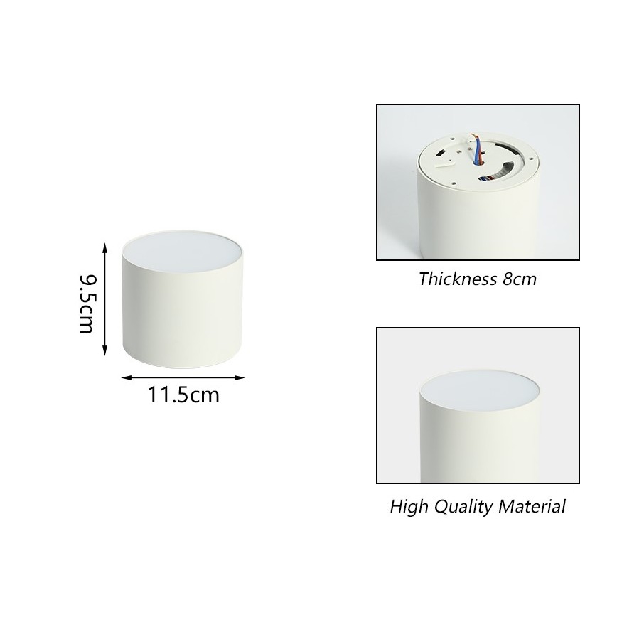 Immax NEO 07241L - LED zatemnljivo stropno svetilo RONDATE LED/18W/230V 11,5cm Wi-Fi Tuya