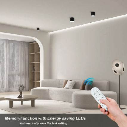 Immax NEO 07242L - LED zatemnjevalna stropna svetilka RONDATE LED/18W/230V 11,5 cm Wi-Fi Tuya