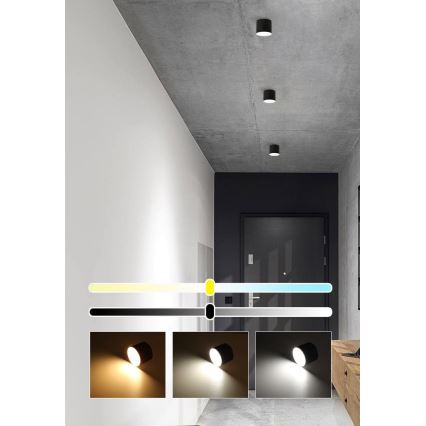 Immax NEO 07242L - LED zatemnjevalna stropna svetilka RONDATE LED/18W/230V 11,5 cm Wi-Fi Tuya