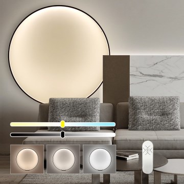 Immax NEO 07245-80 - LED Zatemnitvena stenska svetilka FINO LED/50W/230V 2700-6500K 80 cm Tuya + Daljinski upravljalnik