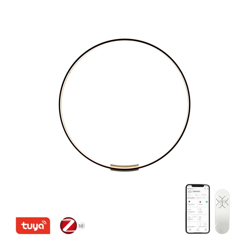 Immax NEO 07245-80 - LED Zatemnitvena stenska svetilka FINO LED/50W/230V 2700-6500K 80 cm Tuya + Daljinski upravljalnik