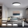 Immax NEO 07249L - LED Zatemnitvena stropna svetilka NEO LITE SEMPLICI LED/48W/230V 3000-6000K Wi-Fi Tuya črna + Daljinski upravljalnik