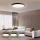 Immax NEO 07250L - LED Zatemnitvena stropna svetilka NEO LITE SEMPLICI LED/60W/230V 3000-6000K Wi-Fi Tuya črna + Daljinski upravljalnik