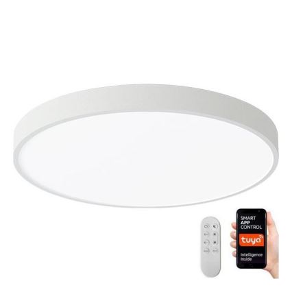 Immax NEO 07251L - LED Zatemnitvena stropna svetilka NEO LITE SEMPLICI LED/36W/230V 3000-6000K Wi-Fi Tuya bela + Daljinski upravljalnik