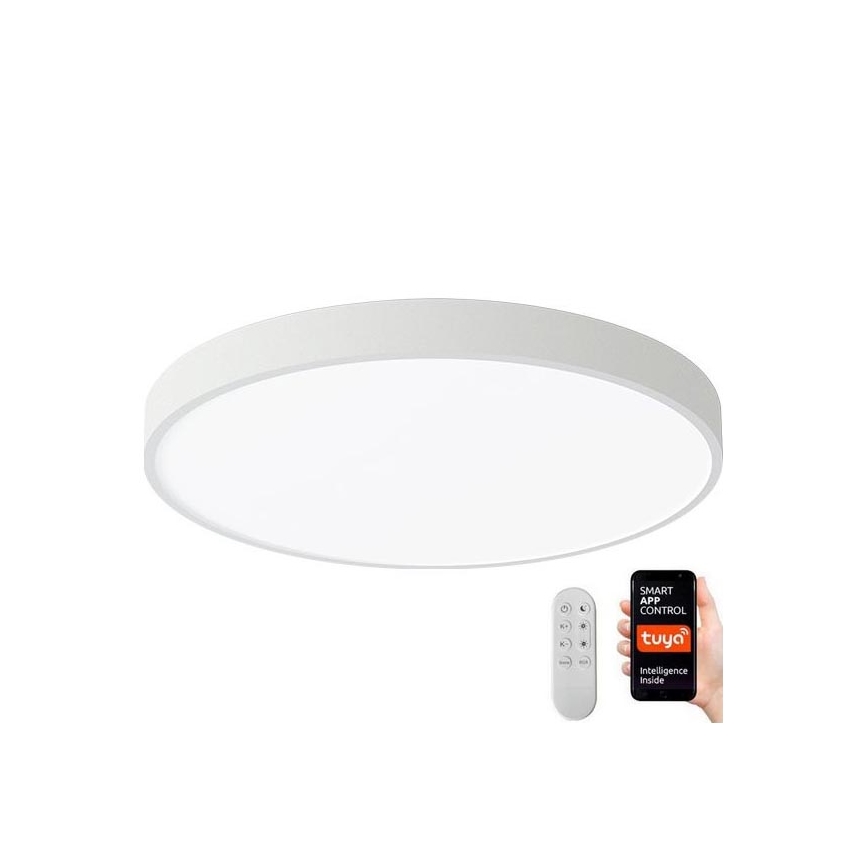 Immax NEO 07251L - LED Zatemnitvena stropna svetilka NEO LITE SEMPLICI LED/36W/230V 3000-6000K Wi-Fi Tuya bela + Daljinski upravljalnik