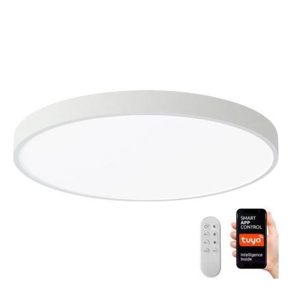 Immax NEO 07252L - LED Zatemnitvena stropna svetilka NEO LITE SEMPLICI LED/48W/230V 3000-6000K Wi-Fi Tuya bela + Daljinski upravljalnik