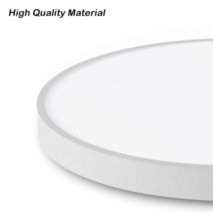 Immax NEO 07253L - LED Zatemnitvena stropna svetilka NEO LITE SEMPLICI LED/60W/230V 3000-6000K Wi-Fi Tuya bela + Daljinski upravljalnik