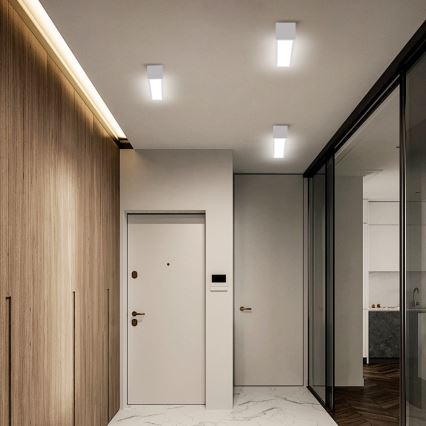 Immax NEO 07257L - LED Zatemnitvena stropna svetilka NEO LITE LUNGO LED/20W/230V 3000-6000K Wi-Fi Tuya bela + Daljinski upravljalnik