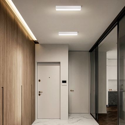 Immax NEO 07257L - LED Zatemnitvena stropna svetilka NEO LITE LUNGO LED/20W/230V 3000-6000K Wi-Fi Tuya bela + Daljinski upravljalnik