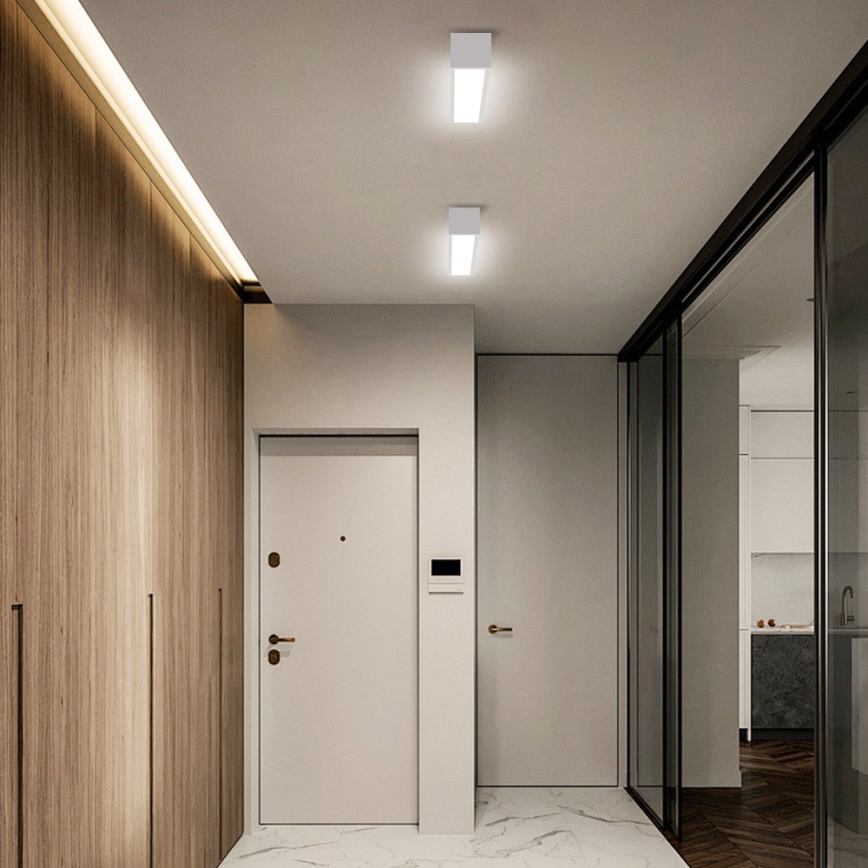 Immax NEO 07257L - LED Zatemnitvena stropna svetilka NEO LITE LUNGO LED/20W/230V 3000-6000K Wi-Fi Tuya bela + Daljinski upravljalnik