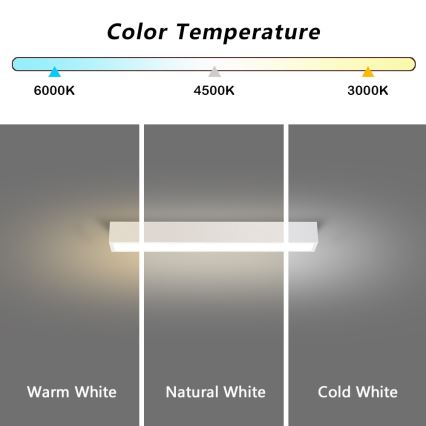 Immax NEO 07257L - LED Zatemnitvena stropna svetilka NEO LITE LUNGO LED/20W/230V 3000-6000K Wi-Fi Tuya bela + Daljinski upravljalnik