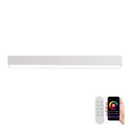 Immax NEO 07258L - LED Zatemnitvena stropna svetilka NEO LITE LUNGO LED/29W/230V 3000-6000K Wi-Fi Tuya bela + Daljinski upravljalnik