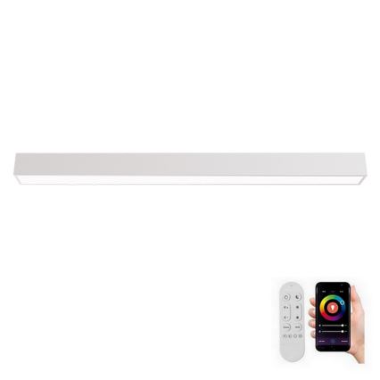 Immax NEO 07259L - LED Zatemnitvena stropna svetilka NEO LITE LUNGO LED/38W/230V 3000-6000K Wi-Fi Tuya bela + Daljinski upravljalnik