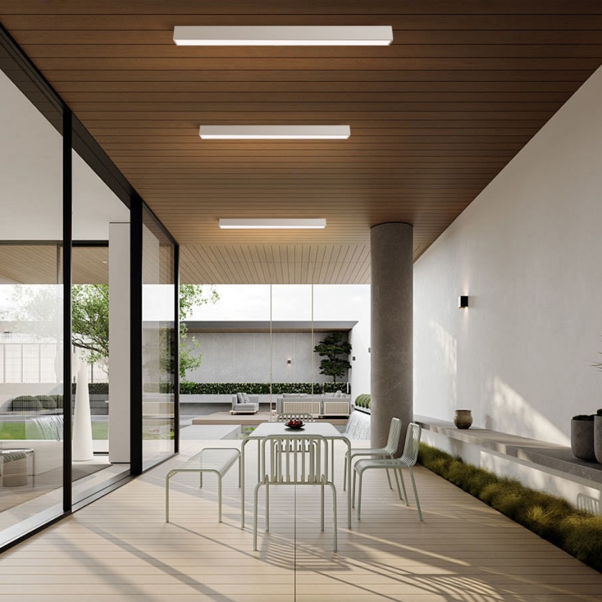 Immax NEO 07259L - LED Zatemnitvena stropna svetilka NEO LITE LUNGO LED/38W/230V 3000-6000K Wi-Fi Tuya bela + Daljinski upravljalnik