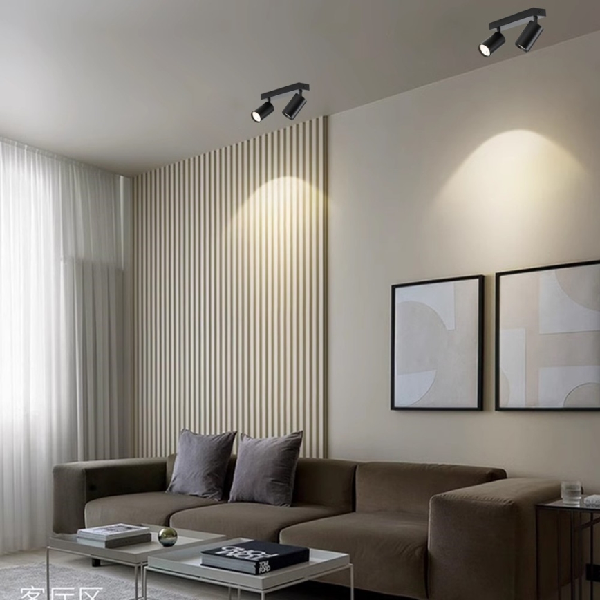 Immax NEO 07263Z - LED RGB+CCT Zatemnitveni reflektor NEO PUNTO 2xGU10/4,8W/230V Tuya