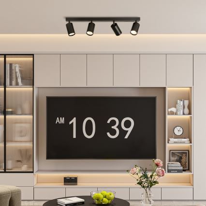 Immax NEO 07264W - LED RGB+CCT Zatemnitveni reflektor NEO LITE PUNTO 4xGU10/6W/230V Wi-Fi Tuya