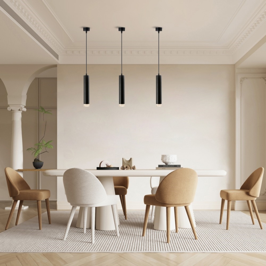 Immax NEO 07274W - LED RGB+CCT Zatemnitveni lestenec na vrvici NEO LITE PUNTO 1xGU10/6W/230V Wi-Fi Tuya